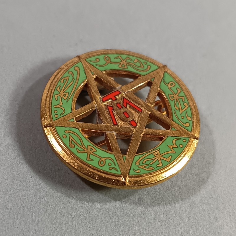 INSIGNE MILITAIRE 6 ème RTM REGIMENT DE TIRAILLEURS MAROCAINS FABRICATION MARDINI